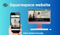 design beautiful squarespace website, redesign squarespace with seo