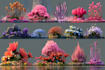 create a realistic landscape or background illustration