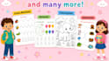 create and customize kids workbook