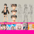 draw anime character turnaround sheet