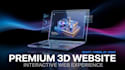 build a premium 3d interactive website with three js and react
