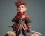 make custom video game character illustrations