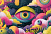 make amazing dark art, psychedelic stoner illustration