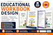 design educational workbook textbook curriculum worksheet KDP book layout