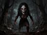 draw horror character illustration