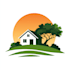 design lawn care and landscaping logo