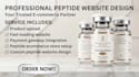 design a professional peptide website and peptide ecommerce store