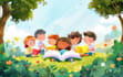 illustrate childrens book with consistent character design