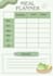 design aesthetic digital and printable planners