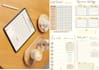 design aesthetic digital and printable planners