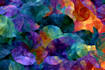 create modern abstract digital art paintings