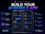 develop a custom ai mobile app using lovable manus base44 v0 replit claude ai