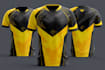 design sublimation football jersey