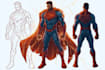 create cartoon avatar and superhero character