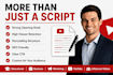 write professional youtube video scripts