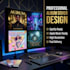 design high quality video thumbnails and album covers