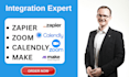 setup calendly, zoom, zapier expert calendly appointment setup email automation