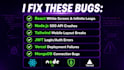 fix urgent reactjs, nodejs bugs in 6 hours