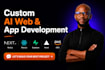 be full stack ai developer for ai saas website development for ai saas web app