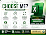 do accurate excel data entry copy paste and web research