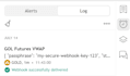 build a telegram, discord, email, or webhook alert bot