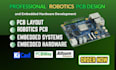 custom robotics pcb design and embedded hardware development
