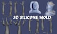do 3d silicone mold design injection mold slip casting plastic chocolate mold