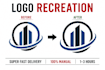 recreate and redraw your logo professionally