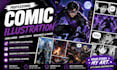 create custom comic book illustrations, comic strips, and webcomics
