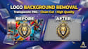 do professional background removal and transparent png