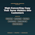 write sales copy for websites, funnels and email marketing