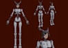 create low poly psx characters