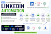 build fix linkedin automation bot ai chatbot b2b lead generation outreach n8n
