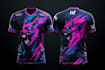 design sublimation football jersey