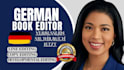 do german book editing, professional german translation and proofreading