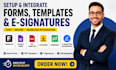 fix docusign google form pdf template formaloo pandadoc esignature integration