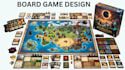 design board game, card game, tabletop game and game packaging