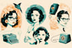 draw retro vintage style illustration