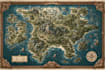 draw a wonderful custom fantasy map