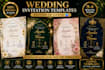 design modern wedding invitation cards in canva