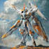 create custom mecha robot art