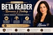 beta read your romance or fantasy novel with detailed reader feedback