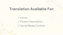 translate english to chinese and chinese to english