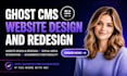 do ghost cms theme, ghost website, ghost theme, ghost cms, ghost landing page