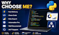 develop python automation and web scraping scripts