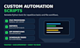 build custom python automation scripts and desktop tools