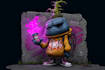 make graffiti character or graffiti illustration