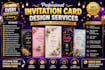 design wedding invitation card