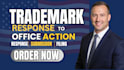 draft uspto trademark office action response and refusal reply