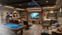 do custom basement remodel rendering, mancave, game room 3d house render